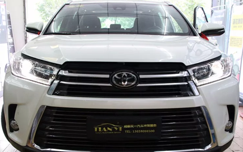 成都天一車燈漢蘭達車大燈改裝