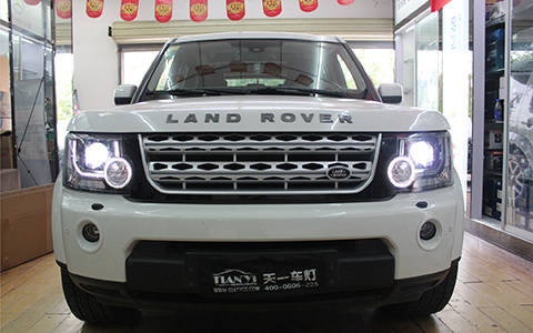 成都天一車燈路虎發(fā)現(xiàn)低配升高配
