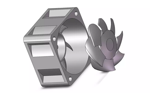 散熱風(fēng)扇平面展示