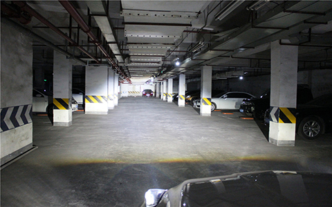 LED雙光透鏡遠(yuǎn)光效果