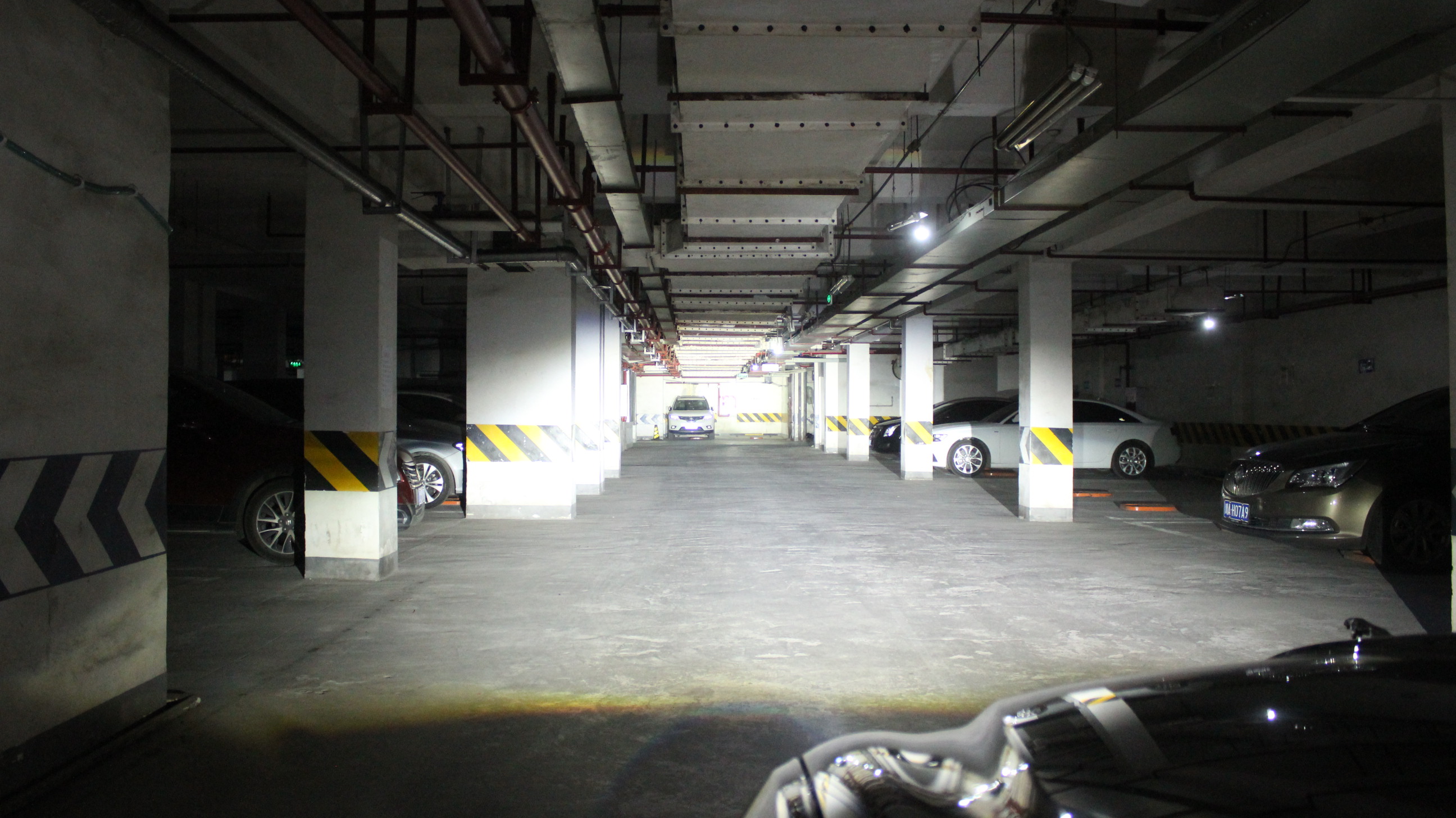 成都捷豹XF升級(jí)LED透鏡遠(yuǎn)光效果實(shí)拍