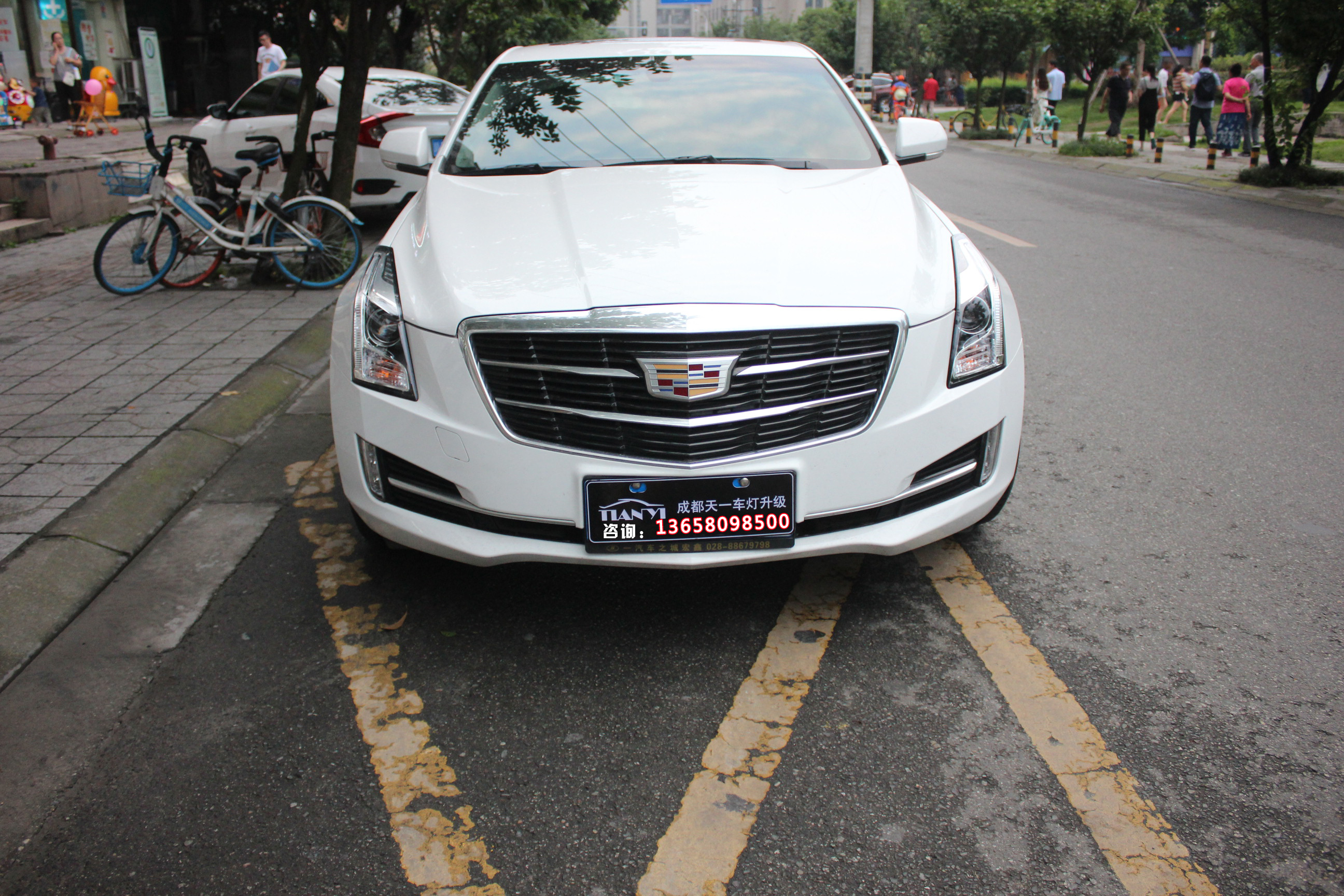 成都天一車(chē)燈改凱迪拉克ATS車(chē)燈