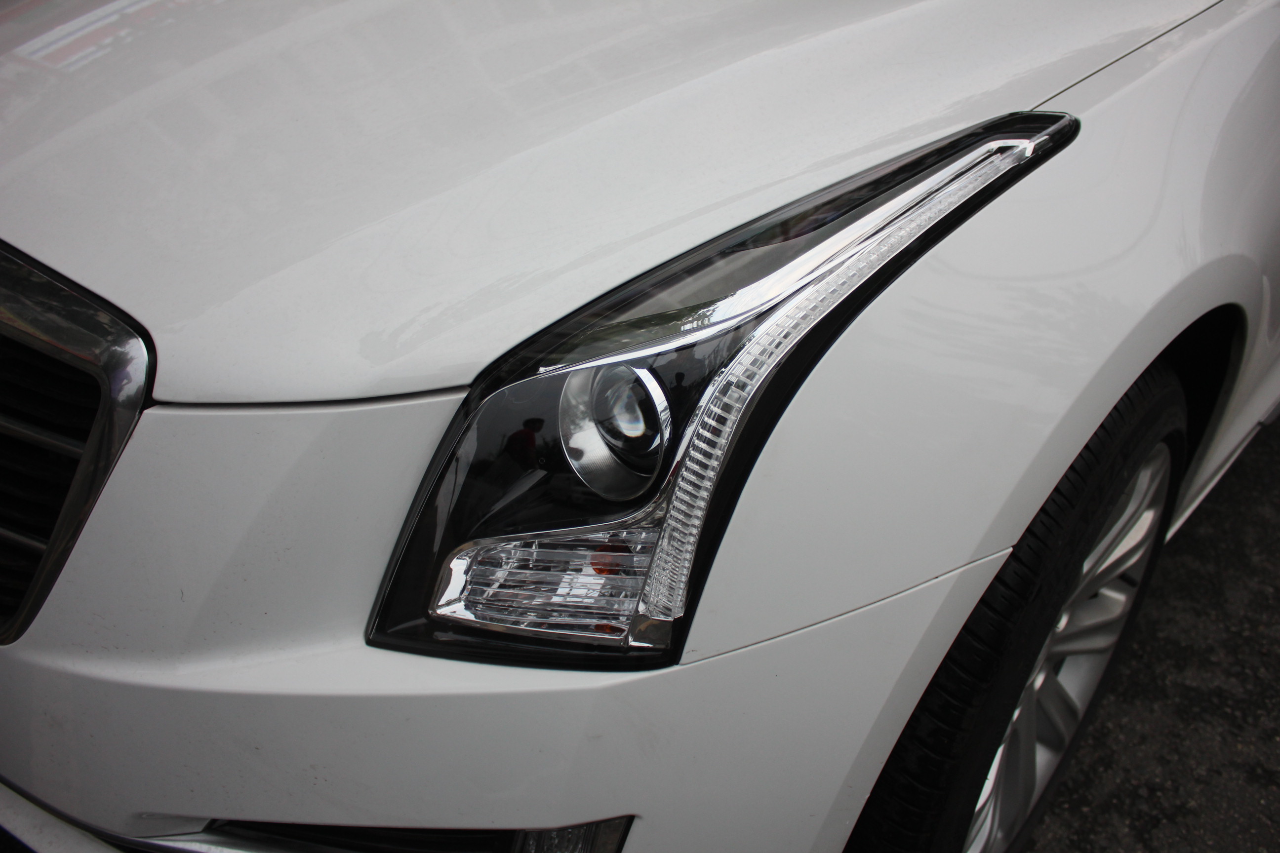 凱迪拉克ATS車(chē)燈改裝效果展示