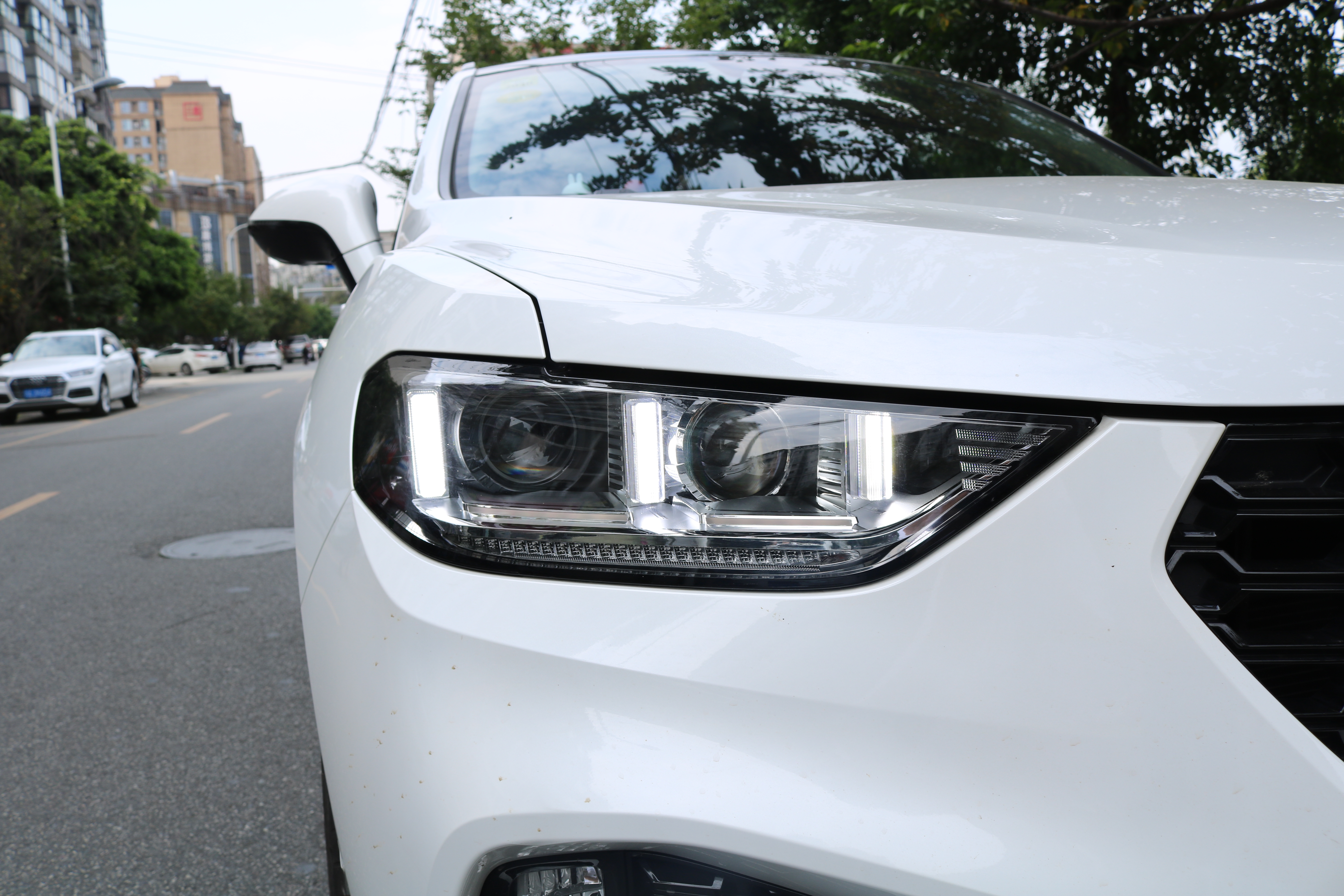 VV5車燈改裝效果展示