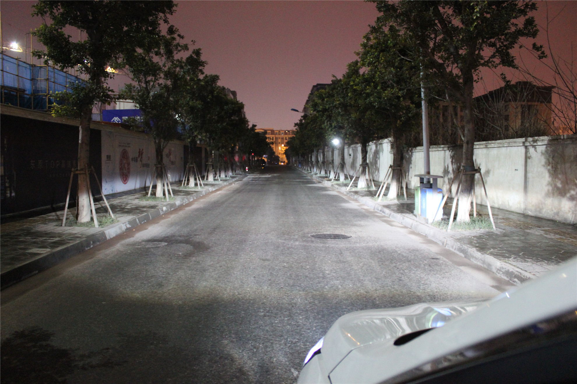 歐司朗氙氣燈透鏡遠(yuǎn)近光效果實拍