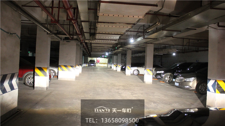 改裝完成后遠近光效果實拍