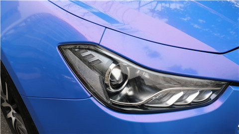 吉博力大燈改裝完成外觀效果展示